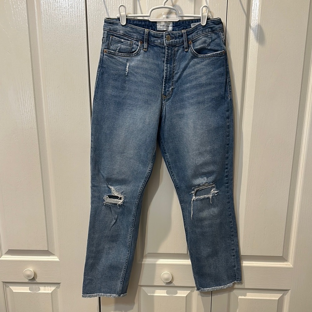 DEAR JOHN Jodi Straight Super High Rise jeans